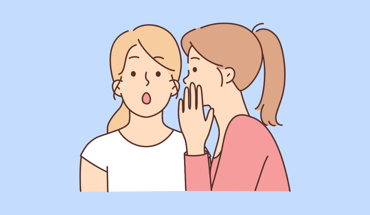 噂話をしているイメージ画像